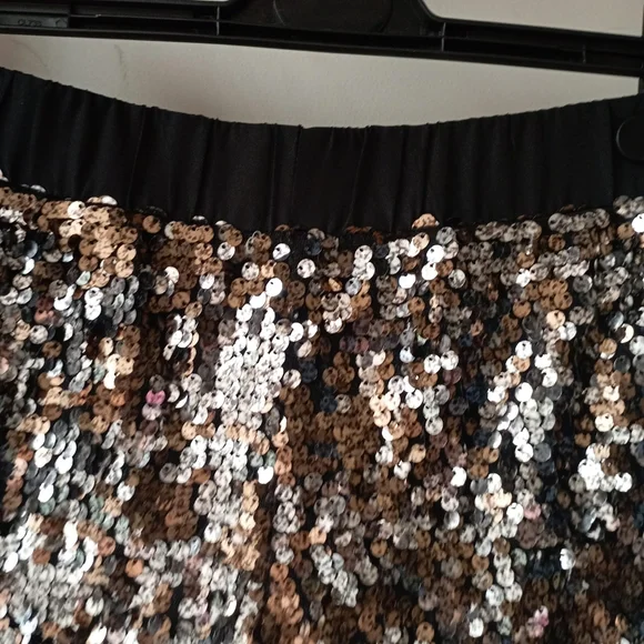 🍓 Forever 21 Sequin Dolphin Shorts New - Picture 14 of 17